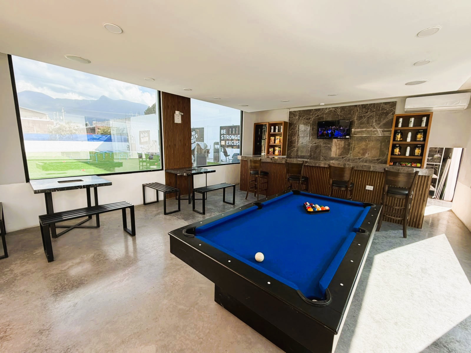 Bar & lounge de South Padel By Fitt