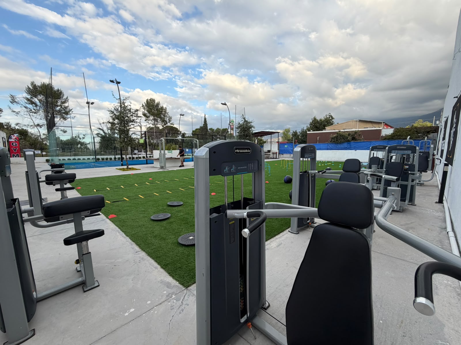 Equipo de fuerza del gimnasio al aire libre de South Padel By Fitt
